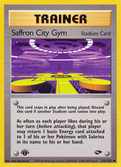 Saffron City Gym — Gym Challenge