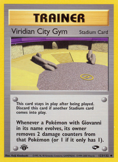 Viridian City Gym — Gym Challenge
