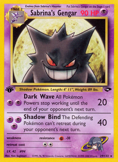 Sabrina's Gengar — Gym Challenge