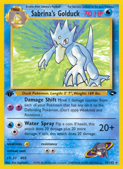 Sabrina's Golduck — Gym Challenge