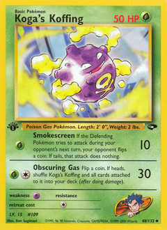 Koga's Koffing — Gym Challenge