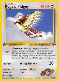 Koga's Pidgey — Gym Challenge
