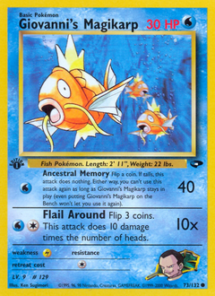 Giovanni's Magikarp — Gym Challenge
