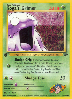 Koga's Grimer — Gym Challenge