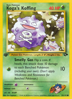 Koga's Koffing — Gym Challenge