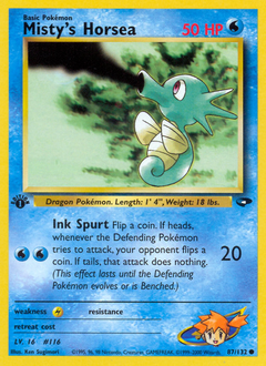 Misty's Horsea — Gym Challenge