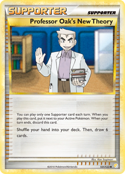 Professor Oak's New Theory — HeartGold & SoulSilver