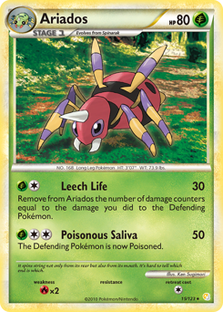 Ariados — HeartGold & SoulSilver