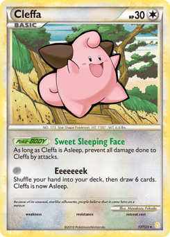 Cleffa — HeartGold & SoulSilver