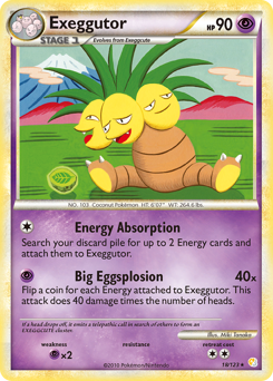 Exeggutor — HeartGold & SoulSilver