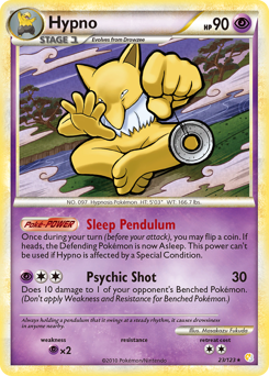Hypno — HeartGold & SoulSilver