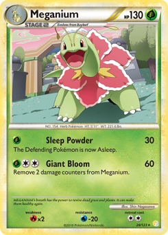 Meganium — HeartGold & SoulSilver