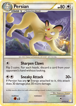 Persian — HeartGold & SoulSilver