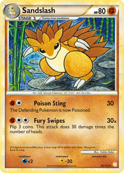Sandslash — HeartGold & SoulSilver