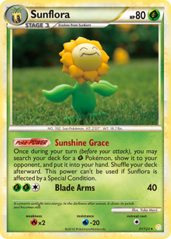 Sunflora — HeartGold & SoulSilver