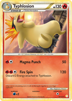 Typhlosion — HeartGold & SoulSilver