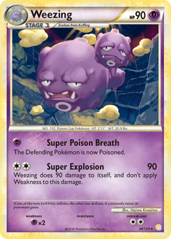 Weezing — HeartGold & SoulSilver