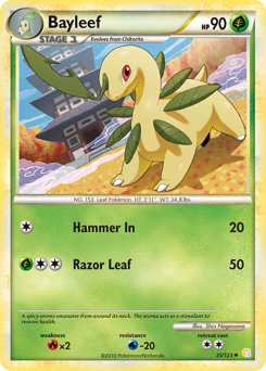 Bayleef — HeartGold & SoulSilver