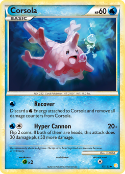 Corsola — HeartGold & SoulSilver