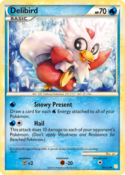 Delibird — HeartGold & SoulSilver