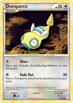 Dunsparce — HeartGold & SoulSilver