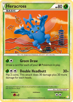 Heracross — HeartGold & SoulSilver