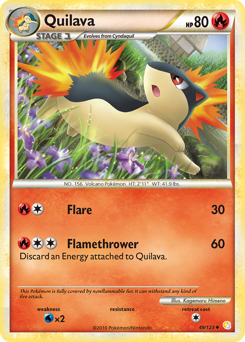 Quilava — HeartGold & SoulSilver