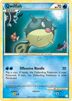 Qwilfish — HeartGold & SoulSilver