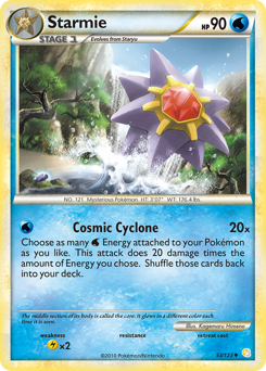 Starmie — HeartGold & SoulSilver