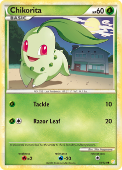 Chikorita — HeartGold & SoulSilver