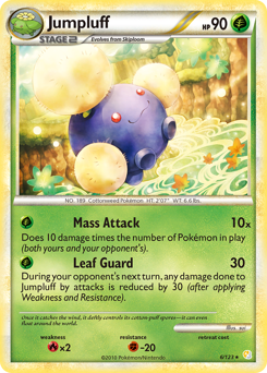 Jumpluff — HeartGold & SoulSilver