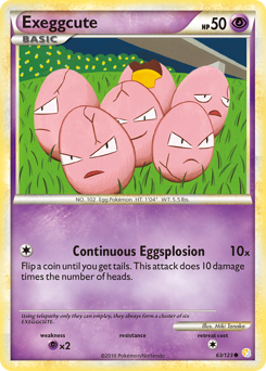 Exeggcute — HeartGold & SoulSilver