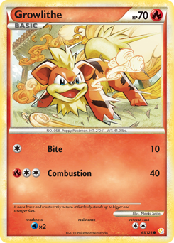Growlithe — HeartGold & SoulSilver