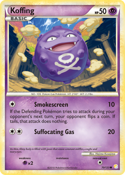 Koffing — HeartGold & SoulSilver