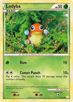 Ledyba — HeartGold & SoulSilver