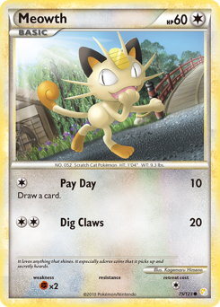 Meowth — HeartGold & SoulSilver