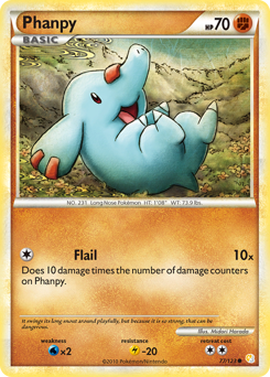 Phanpy — HeartGold & SoulSilver