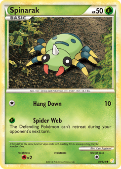 Spinarak — HeartGold & SoulSilver