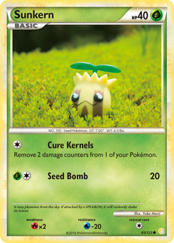 Sunkern — HeartGold & SoulSilver