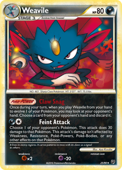 Weavile — HS—Undaunted