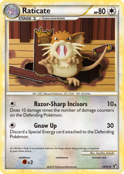 Raticate — HS—Undaunted