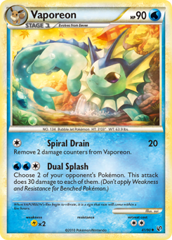 Vaporeon — HS—Undaunted