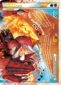 Kyogre & Groudon LEGEND — HS—Undaunted