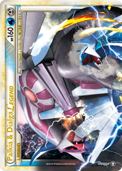 Palkia & Dialga LEGEND — HS—Triumphant