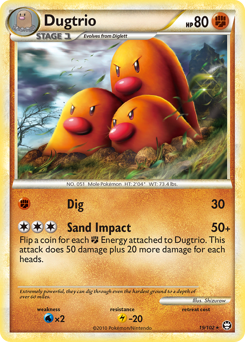 Dugtrio — HS—Triumphant