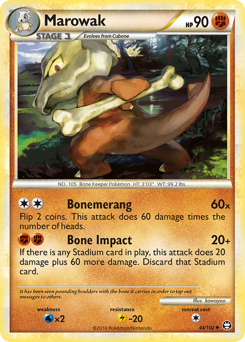 Marowak — HS—Triumphant