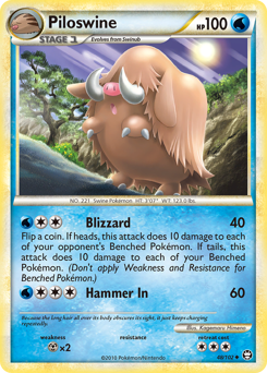 Piloswine — HS—Triumphant