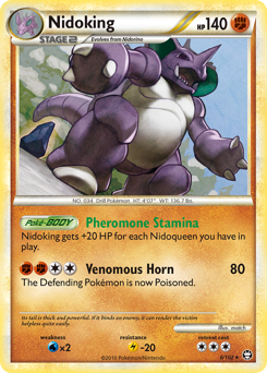 Nidoking — HS—Triumphant