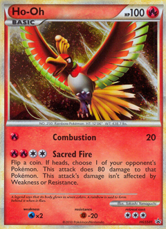 Ho-Oh — HGSS Black Star Promos