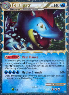 Feraligatr — HGSS Black Star Promos